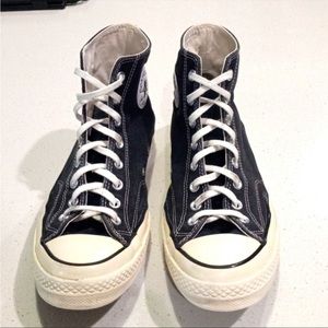 Black Hightop Chucks